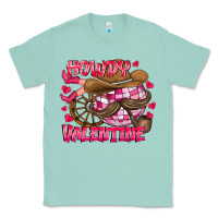 Seafoam Howdy Valentine Classic Tee - CowhideDigitalArt