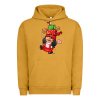 Pigment Peanut Butter cute christmas girl gnome Urban Hoodie - CowGirlArtShop