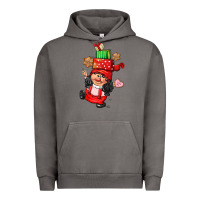 Pigment Tornado cute christmas girl gnome Urban Hoodie - CowGirlArtShop