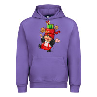 Tulip cute christmas girl gnome Urban Hoodie - CowGirlArtShop