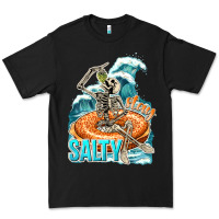 Black stay salty Premium Tee - texasbilliewilder