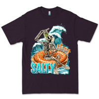Plum stay salty Premium Tee - texasbilliewilder