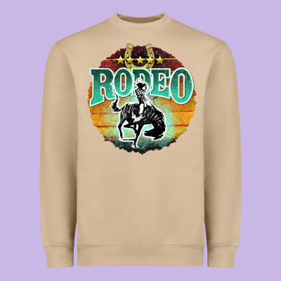 Rodeo Heavyweight Sweatshirt Designed By Jahusdesignshop