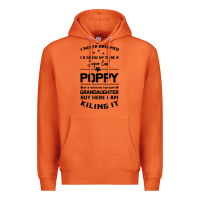 Carrot Super Cool Poppy Of A Freaking Awesome Granddaugh Premium Hoodie - Bettercallsaul
