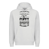 Dove Grey Super Cool Poppy Of A Freaking Awesome Granddaugh Premium Hoodie - Bettercallsaul
