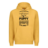 Mustard Super Cool Poppy Of A Freaking Awesome Granddaugh Premium Hoodie - Bettercallsaul