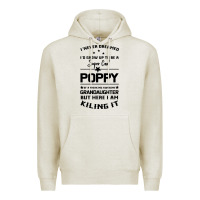 Oatmeal Heather Super Cool Poppy Of A Freaking Awesome Granddaugh Premium Hoodie - Bettercallsaul
