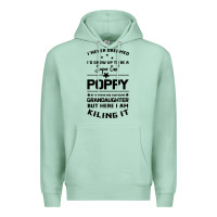 Seafoam Super Cool Poppy Of A Freaking Awesome Granddaugh Premium Hoodie - Bettercallsaul