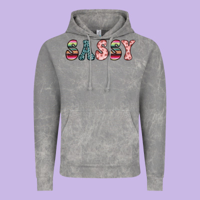 Sassy Vintage Hoodie Designed By Jahusdesignshop