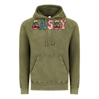 Vintage Olive sassy Vintage Hoodie - JahusDesignShop