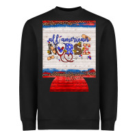 Black all american nurse 12 oz regular can cooler Heavyweight Sweatshirt - Artiststas
