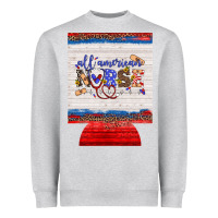 Heather Grey all american nurse 12 oz regular can cooler Heavyweight Sweatshirt - Artiststas