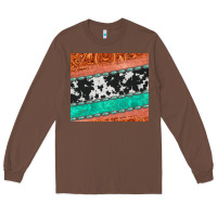 Chestnut western turquoise gemstone cowhide  leather tumbler Long Sleeve Tee - Jasminsmagicworld