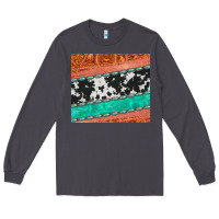 Smoke western turquoise gemstone cowhide  leather tumbler Long Sleeve Tee - Jasminsmagicworld