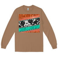 Toasted Coconut western turquoise gemstone cowhide  leather tumbler Long Sleeve Tee - Jasminsmagicworld