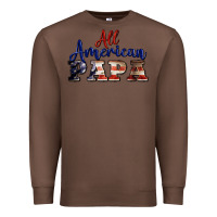 Chestnut all american papa Premium Sweatshirt - BarkalooDesign