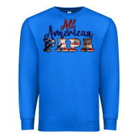 True Royal all american papa Premium Sweatshirt - BarkalooDesign
