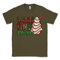 Army Green it's the most wonderful time of the year christmas tree cake Classic Tee - Jasminsmagicworld