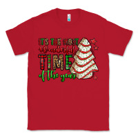 Red it's the most wonderful time of the year christmas tree cake Classic Tee - Jasminsmagicworld