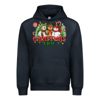 Navy christmas crew polar bear reindeer and snowman Urban Hoodie - CowGirlArtShop