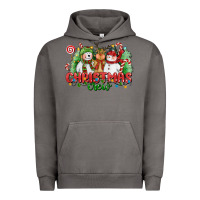 Pigment Tornado christmas crew polar bear reindeer and snowman Urban Hoodie - CowGirlArtShop