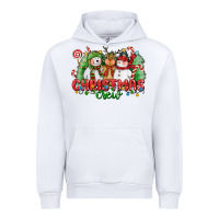 White christmas crew polar bear reindeer and snowman Urban Hoodie - CowGirlArtShop