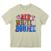 Mossy red white and boujee billie wilder Heavy Core Tee - texasbilliewilder