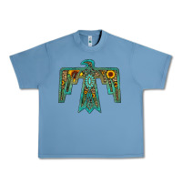 Pebble Blue thunderbird Urban Heavy Tee - JahusDesignShop