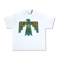 White thunderbird Urban Heavy Tee - JahusDesignShop