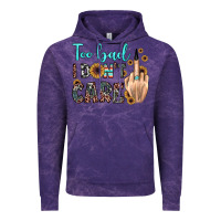 Cloud Purple too bad i don't care Vintage Hoodie - JahusDesignShop