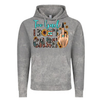 Cloud Rock too bad i don't care Vintage Hoodie - JahusDesignShop