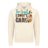 Vintage Artic too bad i don't care Vintage Hoodie - JahusDesignShop