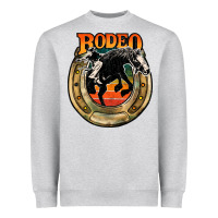 Heather Grey rodeo Heavyweight Sweatshirt - JahusDesignShop