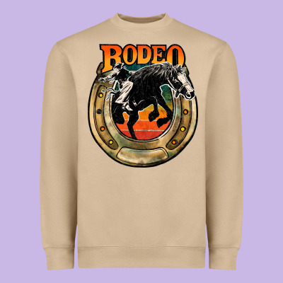 Rodeo Heavyweight Sweatshirt Designed By Jahusdesignshop