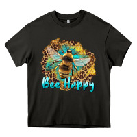 Asphalt bee happy Heavy Core Tee - Artiststas