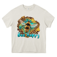 Cream bee happy Heavy Core Tee - Artiststas