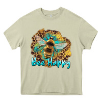 Mossy bee happy Heavy Core Tee - Artiststas