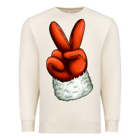 Sandshell Christmas peace hand Premium Sweatshirt - Jasminsmagicworld