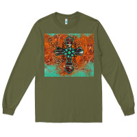 Army Green western cross tumbler Long Sleeve Tee - Jasminsmagicworld