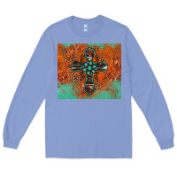 Colony Blue western cross tumbler Long Sleeve Tee - Jasminsmagicworld