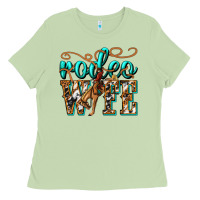 Matcha rodeo wife western Ladies Tee - texasbilliewilder