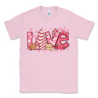 Bubblegum Pink love pink christmas tree cake Classic Tee - Jasminsmagicworld