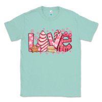 Seafoam love pink christmas tree cake Classic Tee - Jasminsmagicworld