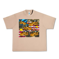 Burro bulldozer camouflage american flag Urban Heavy Tee - Artiststas