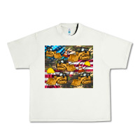 Pistachio bulldozer camouflage american flag Urban Heavy Tee - Artiststas