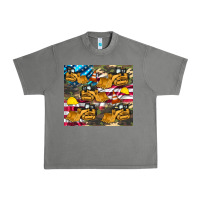 Tornado bulldozer camouflage american flag Urban Heavy Tee - Artiststas