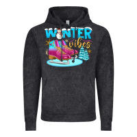Vintage Arctic winter vibes Vintage Hoodie - BundleAndBundleShop