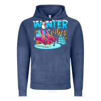 Vintage Denim winter vibes Vintage Hoodie - BundleAndBundleShop