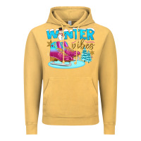 Vintage Mustard winter vibes Vintage Hoodie - BundleAndBundleShop