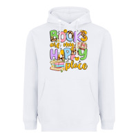 White books are my happy place Heavyweight Hoodie - Artiststas